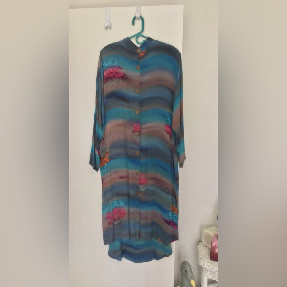 Vintage 1980’s duster pantsuit